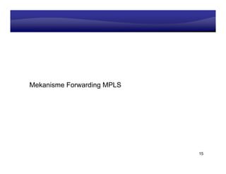 Learning Center




Mekanisme Forwarding MPLS




                                     15
 