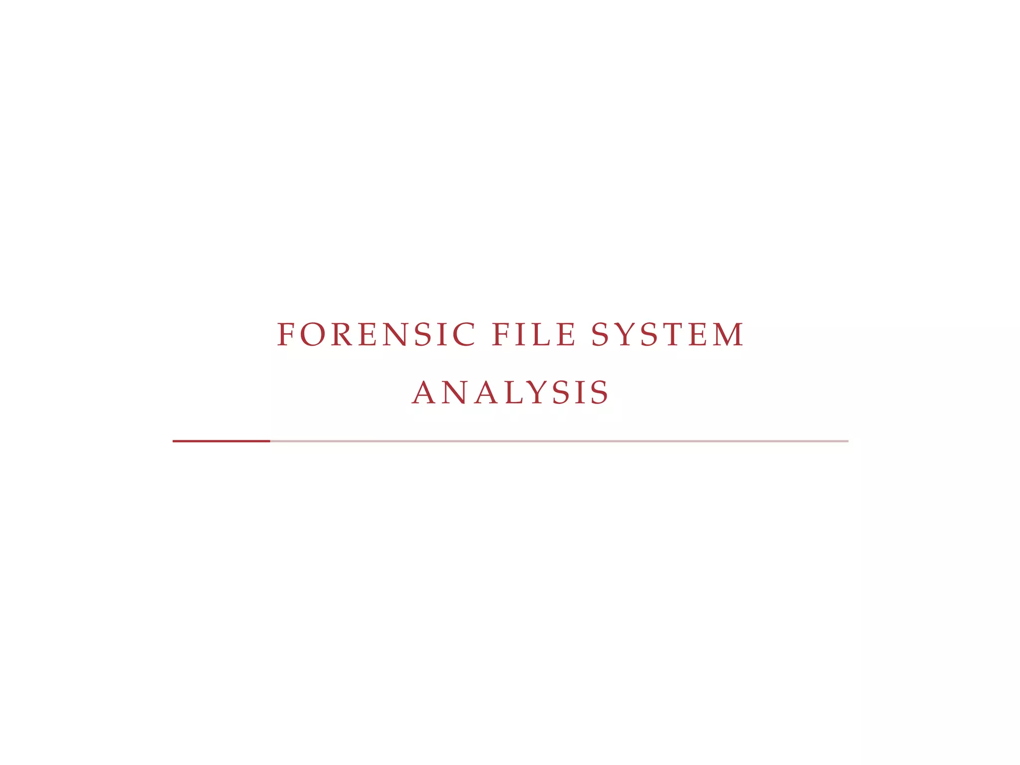 RecuperaBit: Forensic File System Reconstruction Given Partially ...