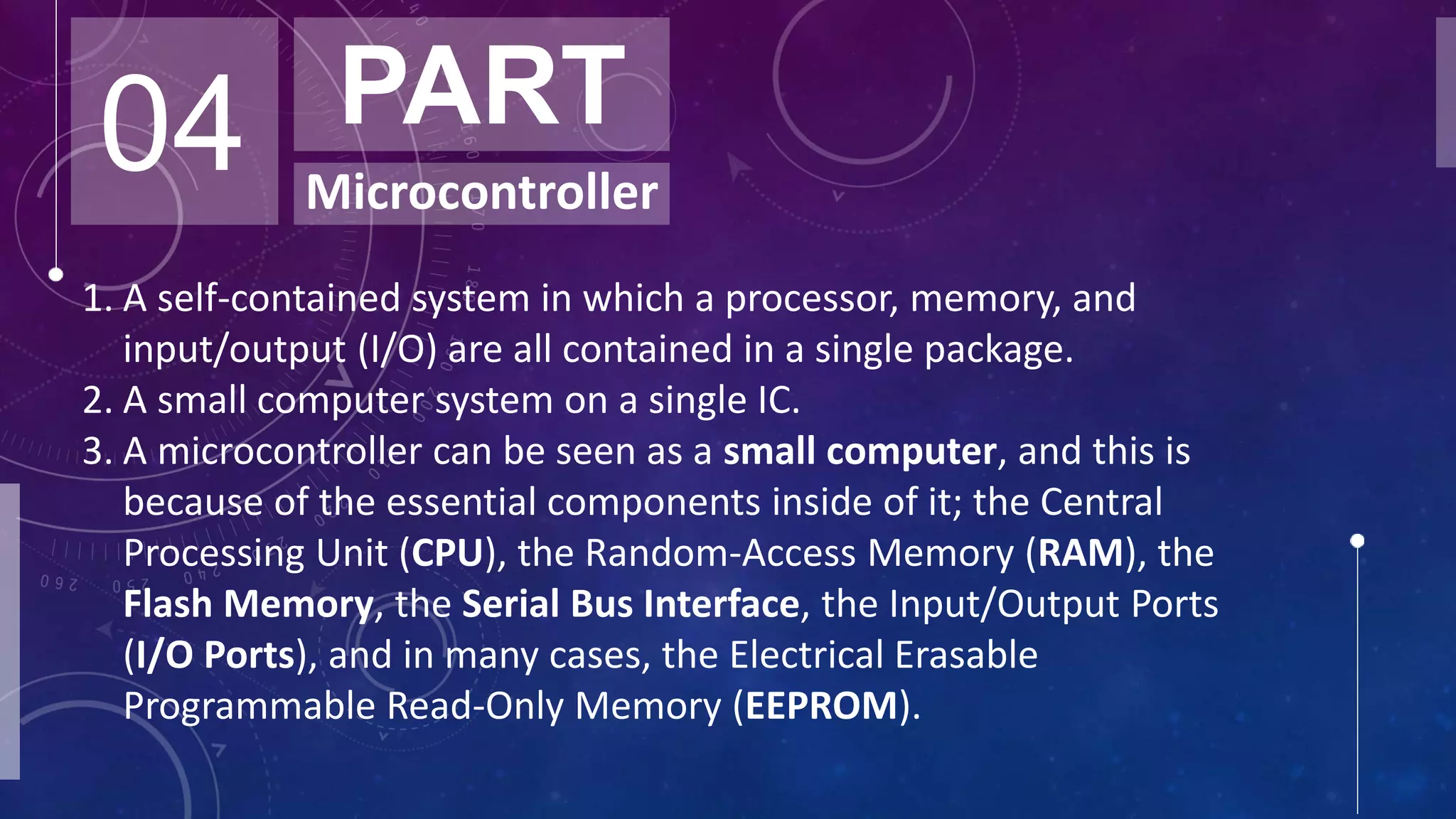 ppt on microprocessor & microcontroller | PPTX