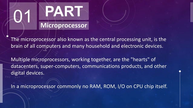 ppt on microprocessor & microcontroller | PPT