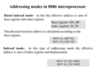 Microprocessor 8086 and Microcontroller 8051 | PPTX