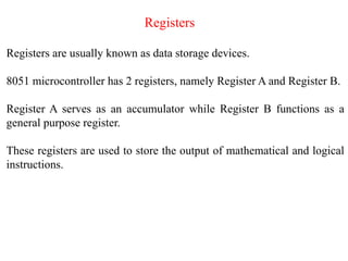 Microprocessor 8086 and Microcontroller 8051 | PPTX