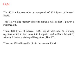 Microprocessor 8086 and Microcontroller 8051 | PPTX