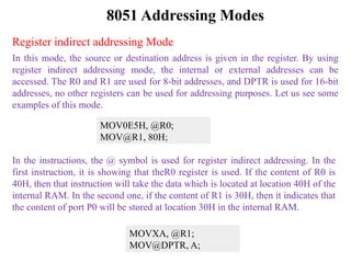 Microprocessor 8086 and Microcontroller 8051 | PPTX
