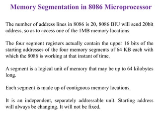 Microprocessor 8086 and Microcontroller 8051 | PPTX