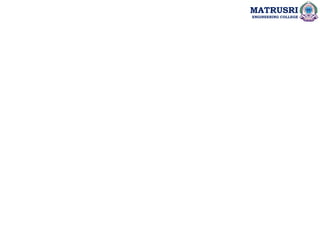 MATRUSRI
ENGINEERING COLLEGE
 