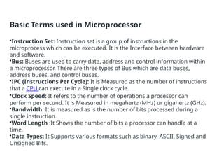 Comprehensive Overview of Microprocessors and Microcontrollers ...
