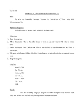 Mpmc lab | PDF | Programming Languages | Computing