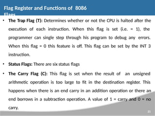 Microprocessors & Microcontrollers Architecture and Description | PPTX