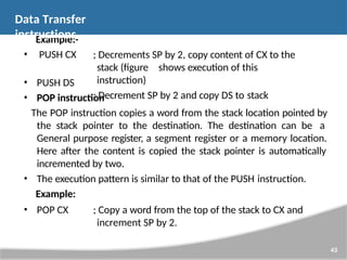 Stack Cx Microprocessor introduction and interfacing | PPTX