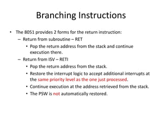 8051 Microcontroller | PPTX