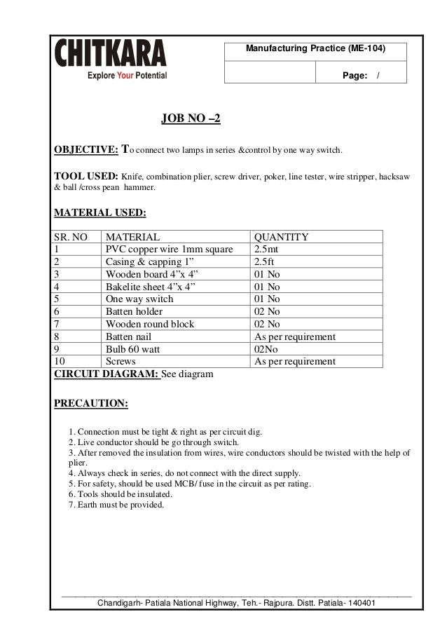 mechanic job card template