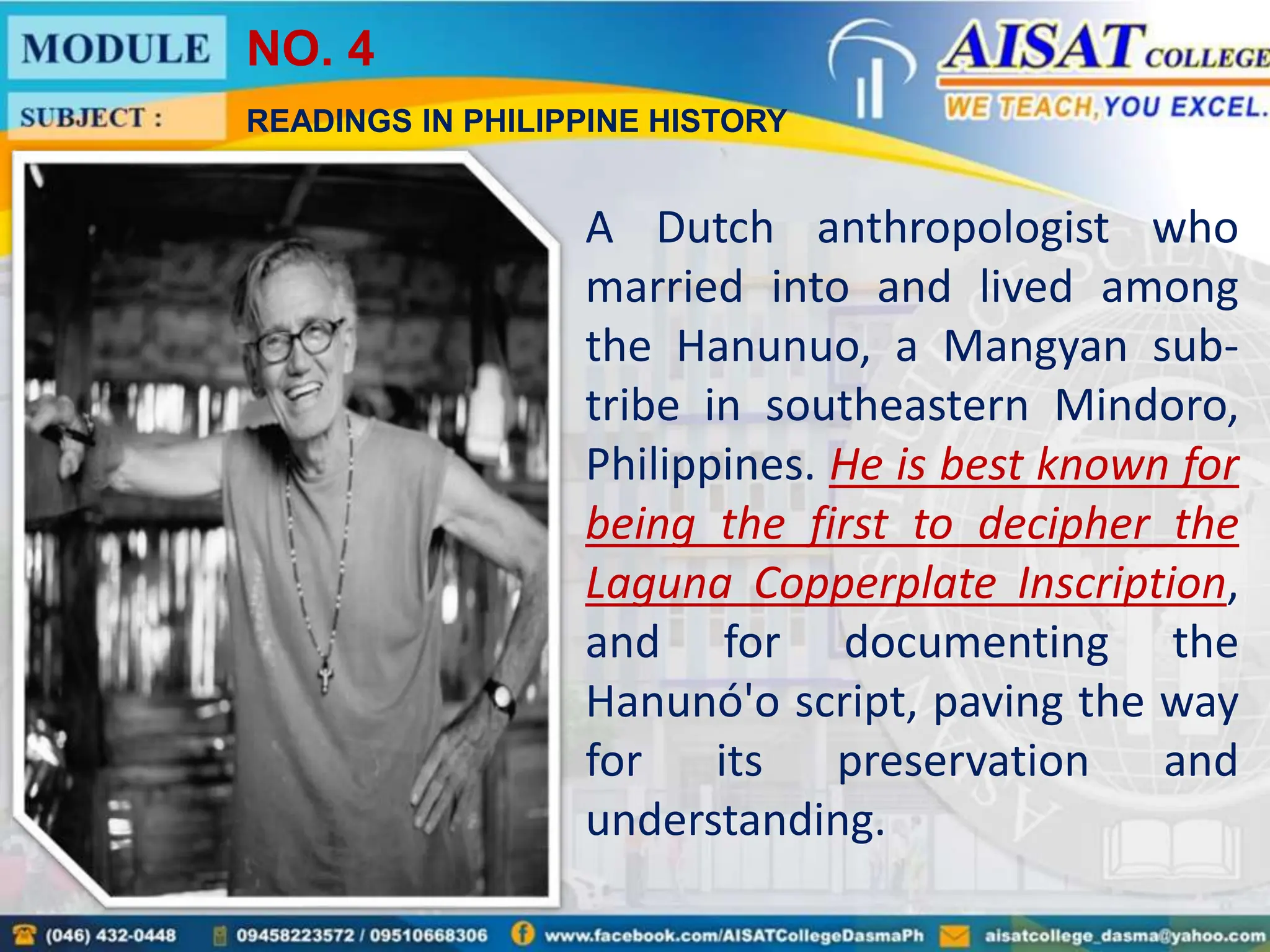 Laguna Copperplate Inscription - Readings in Philippine History | PPTX
