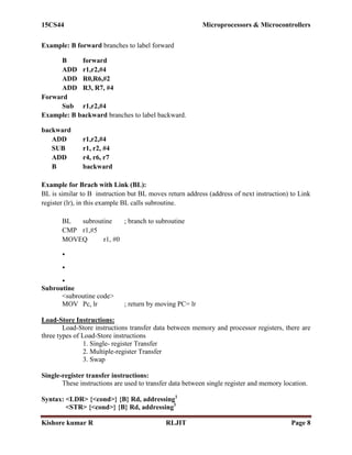 15CS44 MP & MC module 5 | PDF