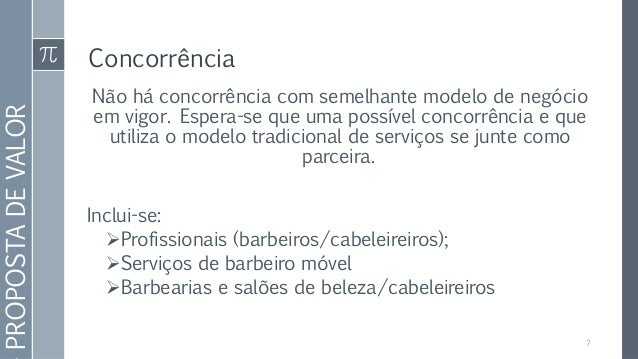 Modelo de Processo de Negocios - Barbeiro & cabeleireiro 