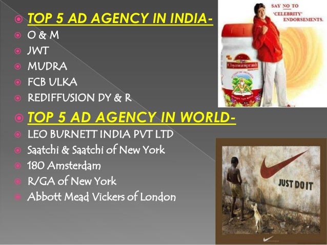 Presentation On Indian Advertising agencies.