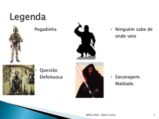 Legenda Pegadinha Questão Defeituosa   Ninguém sabe de onde veio Sacanagem. Maldade. 