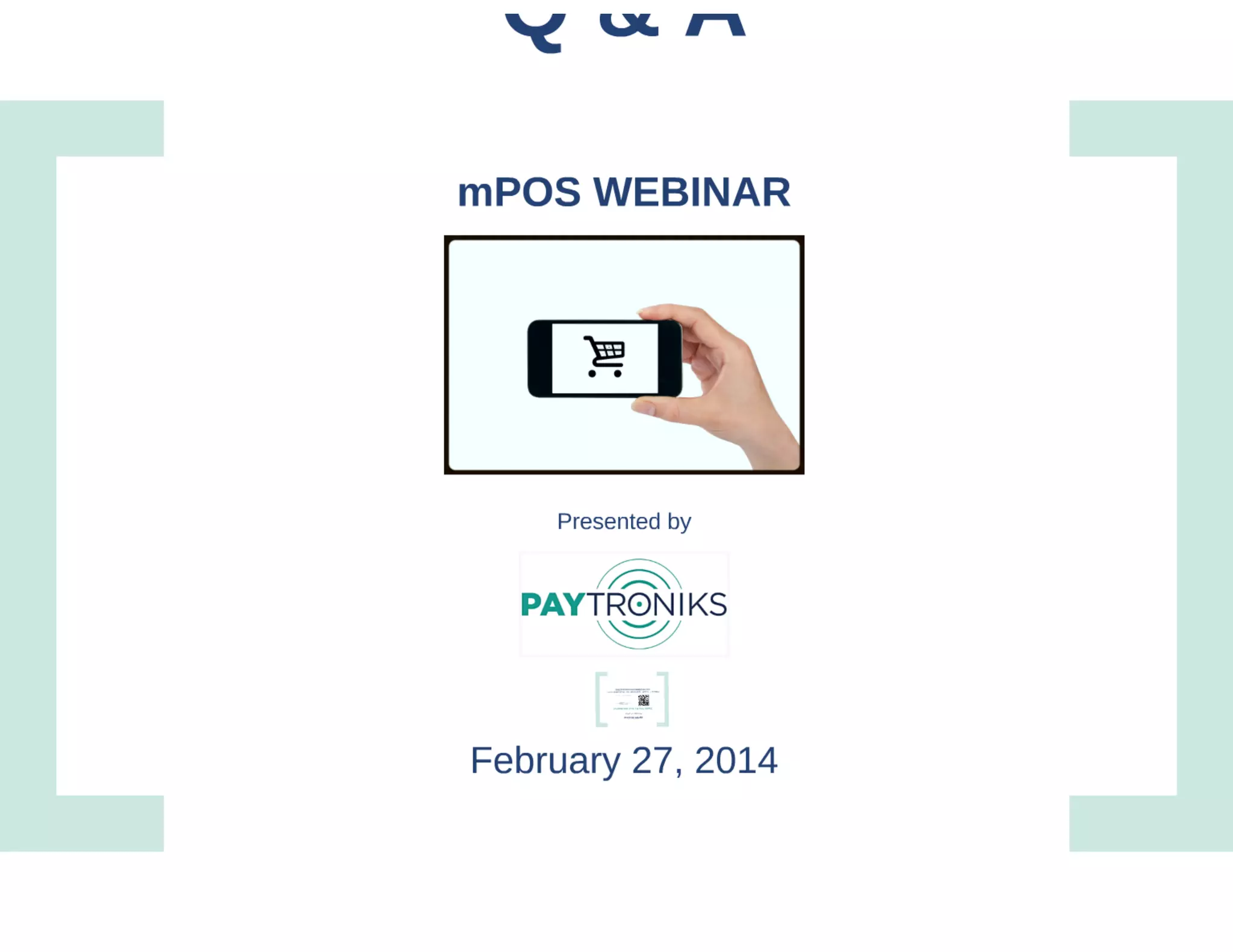 Mobile POS solutions Prezi presentation