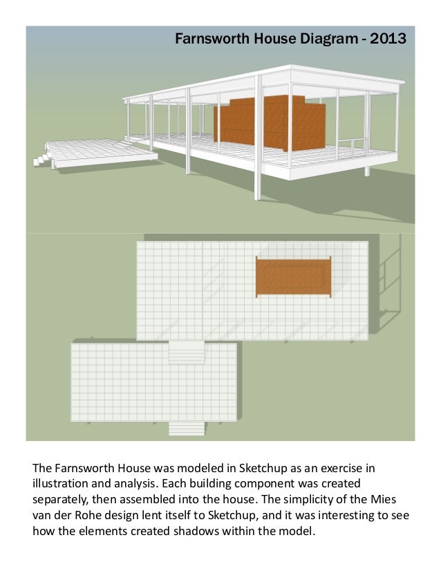 farnsworth house diagrams pintarich sketchup portfolio 2014 farnsworth house diagrams pintarich sketchup portfolio 2014