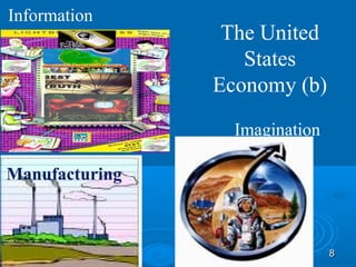 Information
                 The United
                   States
                Economy (b)

                  Imagination

Manufacturing



                                8
 
