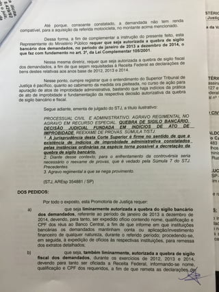 Os documentos do MPPE do Cabo