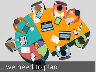 ...we need to plan
 