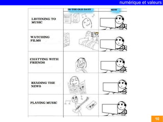 numérique et valeurs 
10 
 