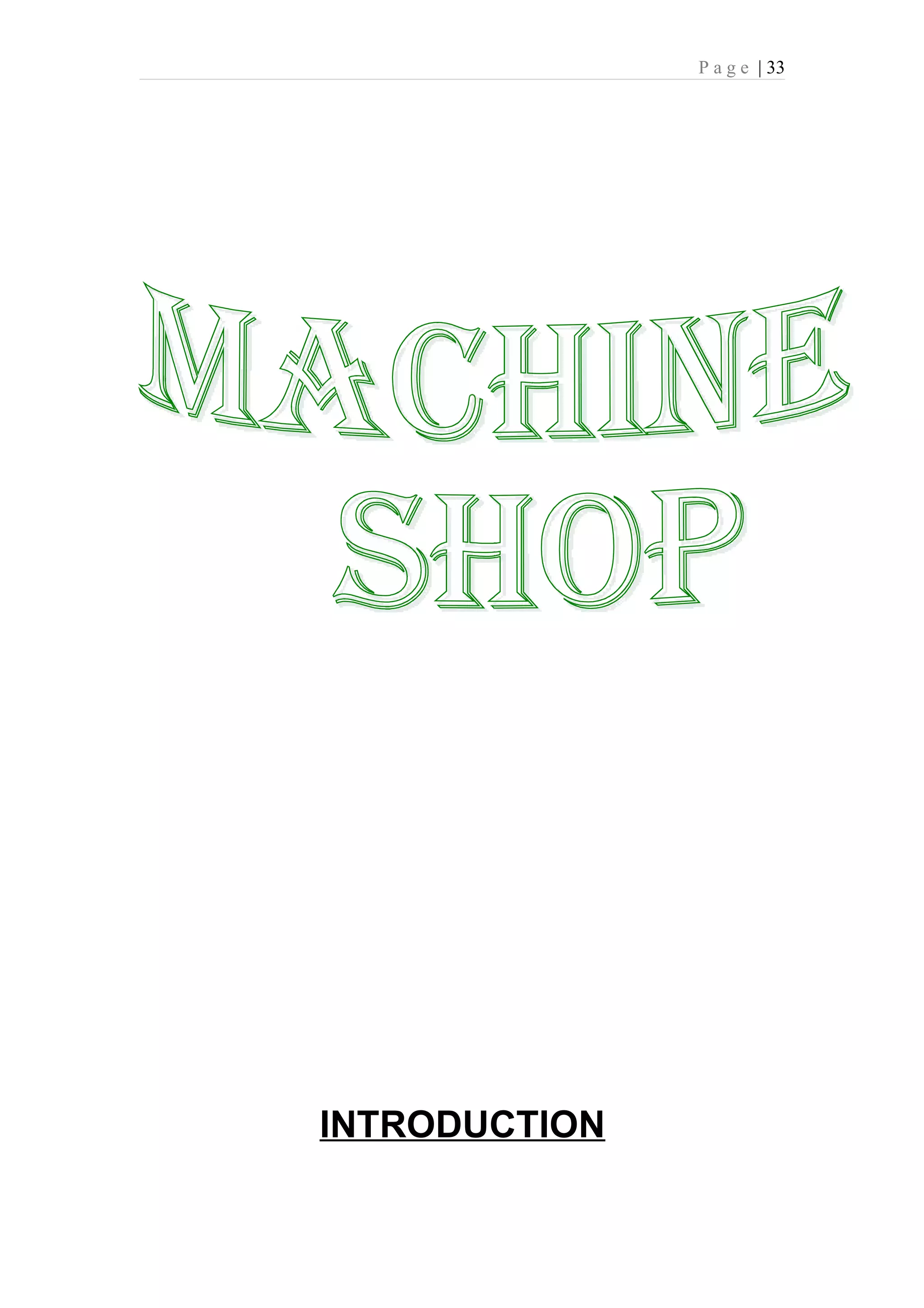 P a g e | 33




INTRODUCTION
 