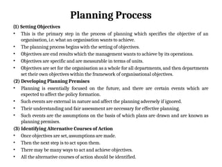 planning notes in a detailed format planning and decision making notes ...
