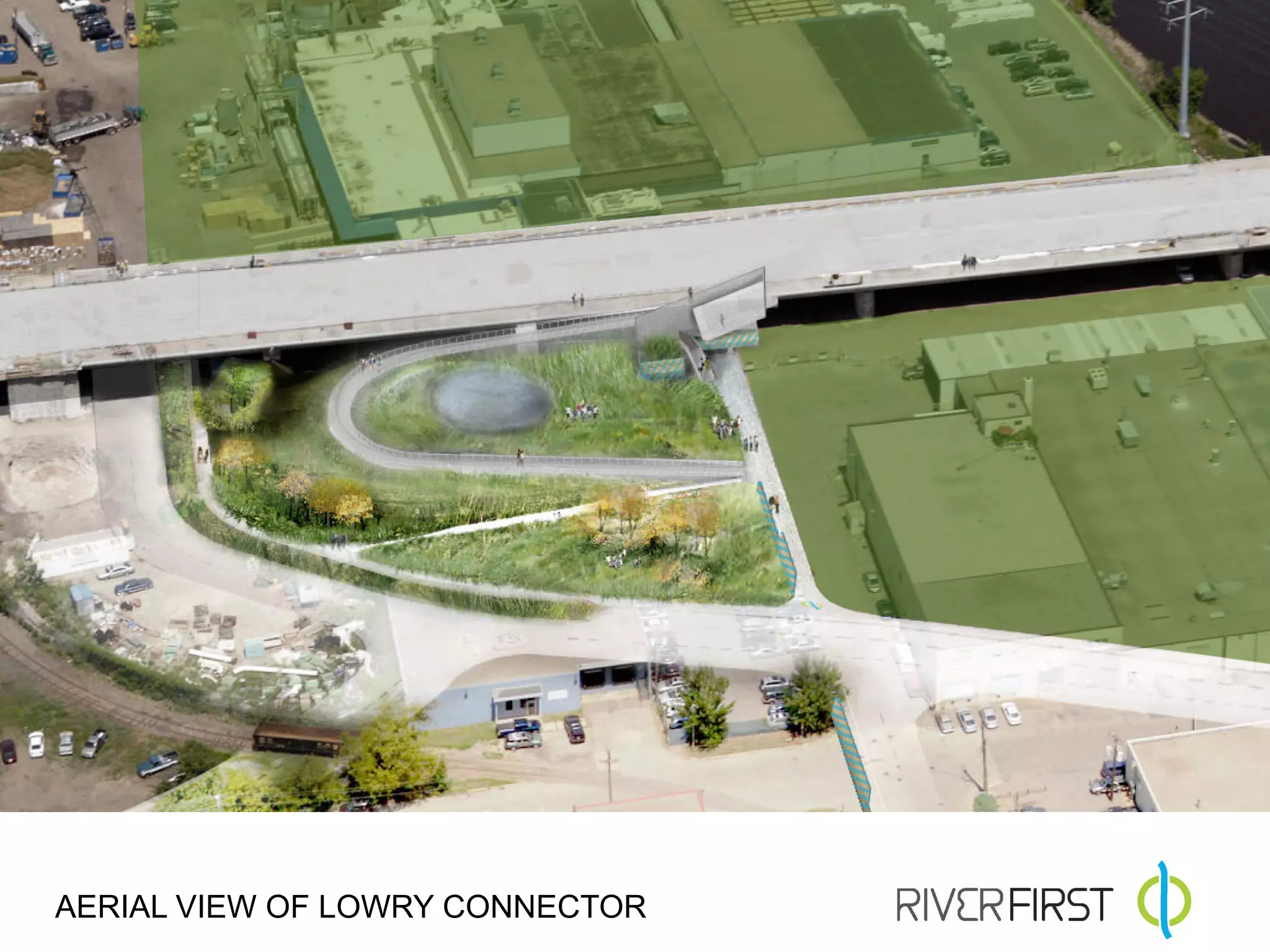 AERIAL VIEW OF LOWRY CONNECTOR
 