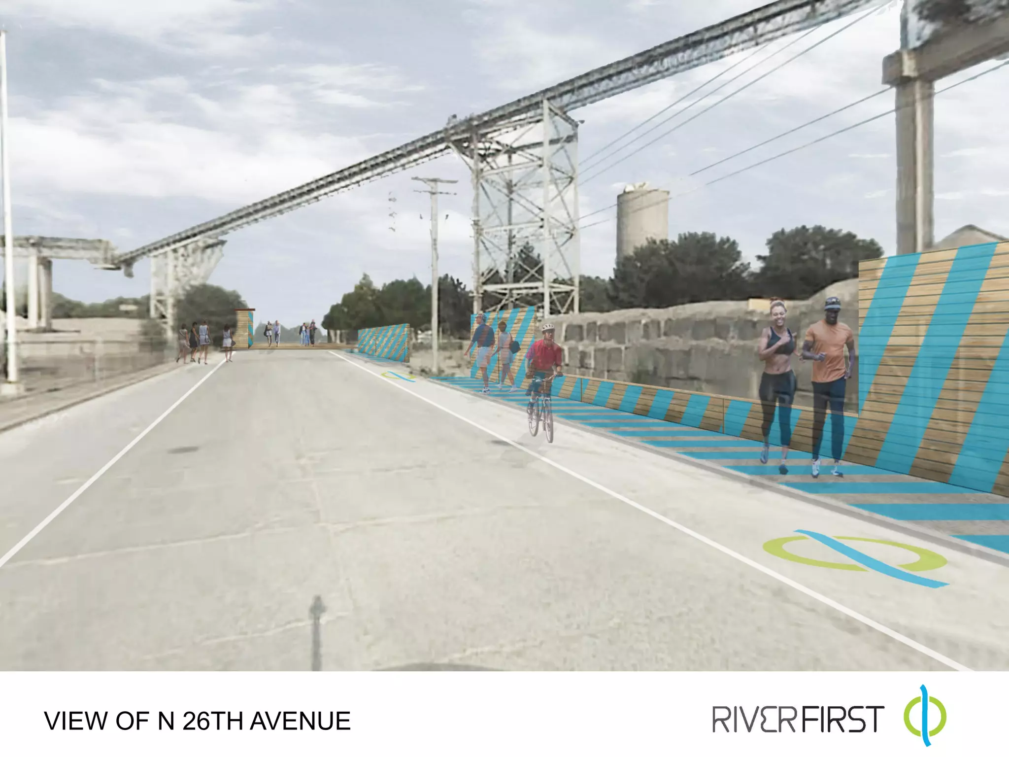 VIEW OF N 26TH AVENUE
 