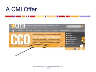 A CMI Offer 