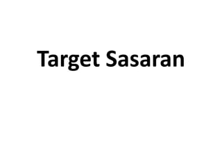 Target Sasaran
 
