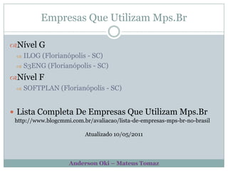 Interage com as universidades e com o Governo Federal.