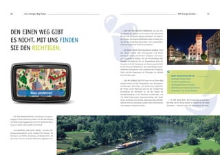 06                Den richtigen Weg ﬁnden                                                                                               MPS Energie Institut                 07




DEN EINEN WEG GIBT                                             ERST MIT DER AKTIVEN EINBINDUNG und dem Ein-
                                                           verständnis der Akteure vor Ort wird aus dem abstrakten
                                                           Wunsch, die Energieversorgung umzubauen, ein lebendi-

ES NICHT. MIT UNS FINDEN                                   ger Prozess. Die externe Moderation sorgt in diesen Pro-
                                                           zess für die notwendige Neutralität, eine ruhige Außen-
                                                           sicht und ergänzende fachliche Kompetenz.

SIE DEN RICHTIGEN.                                             IN MONATLICHEN TREFFEN KANN AM RUNDEN TISCH
                                                           das Thema Energie über Parteigrenzen und Einzel-
                                                           interessen hinweg schrittweise aufgebaut und Lösun-
                                                           gen ausgearbeitet werden: Von der Verständigung über
                                                           Visionen und Ziele bis hin zur Ausarbeitung eines Ak-
                                                                                                                        © Tim Krieger
                                                           tionsplan und die Festlegung von Umsetzungsschritten
                                                           für beschlossene Maßnahmen. Die regelmäßigen Zusam-
                                                           menkünfte ermöglichen eine systematische Erfolgskon-
                                                           trolle und die Anpassung von Planungen an aktuelle
                                                           Her ausforderungen.                                                DAMIT UNTERSTÜTZEN WIR SIE
                                                                                                                           Moderation Runder Tische
                                                               DAS MPS ENERGIE INSTITUT kann Sie auf Ihrem Weg
                                                                                                                           Fachliche Projektberatung
                                                           darüber hinaus mit der Organisation von Vortragsver-
                                                                                                                           Handlungsorientierte Konzepte
                                                           anstaltungen, Workshops und Konferenzen begleiten.
                                                                                                                           Entwicklung von Umsetzungstrukturen
                                                           Wir bieten unsere Beratung auch bei der strategischen
                                                                                                                           Einbindung in ein starkes Netzwerk
                                                           Entwicklung von Strukturen an, die den Umbau der
                         Stau umfahren                     Energieversorgung in der Kommune voranbringen, wie
                                                           z.B. lokale Solarvereine, Genossenschaften oder Stadt-
                                                           werke. Strukturen sind wichtig, damit gute Ziele und Maß-      ES GIBT VIELE WEGE, Ihre Energieziele zu erreichen.
                                                           nahmen nicht nur entwickelt, sondern auch kontinuierlich    Den Weg, der für Sie am besten ist, können nur Sie selbst
                                                           und engagiert umgesetzt werden.                             bestimmen – niemand anders. Wir unterstützen Sie dabei.




    BEI DER ORGANISATION der zukünftigen Energiever-
sorgung in einer Kommune erweist sich die Verknüpfung
von Wissen und Engagement vor Ort mit fachlicher Bera-
tung von außen immer wieder als sinnvoll.


    EIN EINFACHES UND GUTES MODELL, um diese Ver-
bindung herzustellen, ist ein „Runder Tisch Energie“ mit
Vertretern aus Politik, Verwaltung und Bürgerschaft, der
durch eine externe, neutrale Moderation begleitet wird.




                                                                                                                                                                                   © Tim Krieger
 