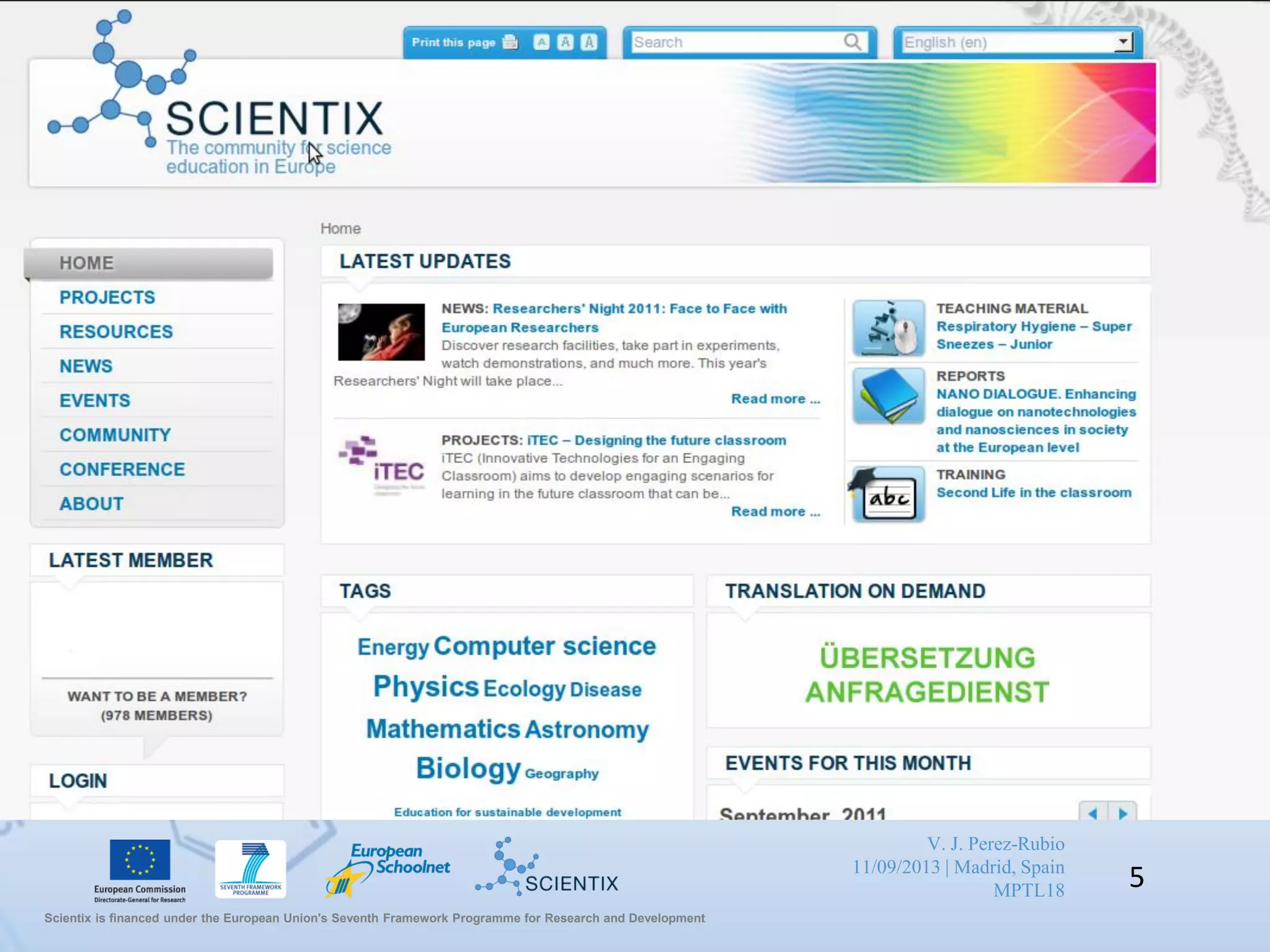 Scientix Observatory: Good practices in internalisation and ...