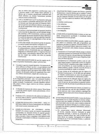 MPU - Direito Constitucional