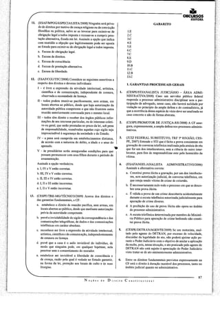 MPU - Direito Constitucional