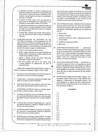 MPU - Direito Constitucional
