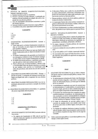 MPU - Direito Constitucional