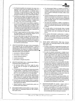 MPU - Direito Constitucional