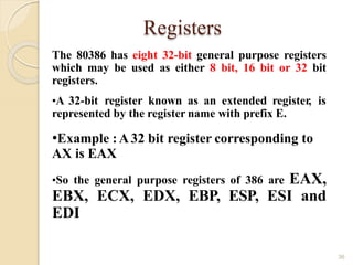 Computer Register Eax Microprocessor Unit -1 SE computer-II.pptx