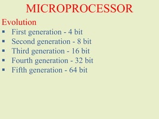 Brief Architecture of 8085 microprocessor | PDF