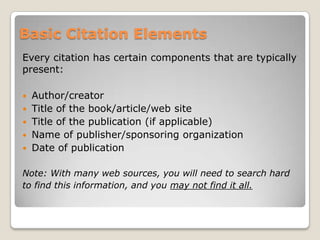 Mcpv Library Citation Instruction