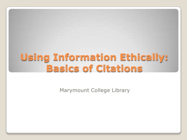 Mcpv Library Citation Instruction Mcpv Library Citation Instruction