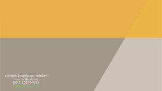 For more information, contact:
Investor Relations
(55 21) 2163-9215
ri.mpx@mpx.com.br
 