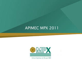 APIMEC MPX 2011 