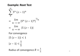 Example: Root Test
38
 