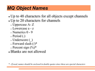 Mq Signs Websphere MQ (MQSeries) fundamentals | PDF