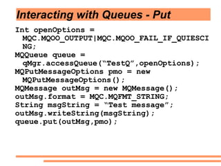 Websphere MQ (MQSeries) fundamentals | PDF